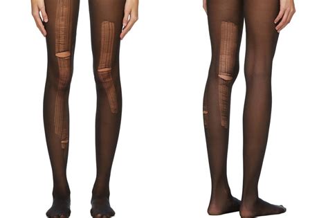 do gucci tights rip|gucci knee high socks.